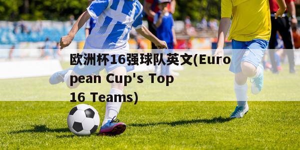 欧洲杯16强球队英文(European Cup's Top 16 Teams)